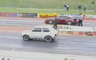 Fiat 126p vs Porche 911 :)