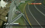 Timo Glock - wypadek w Australii