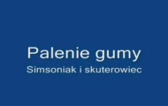 Palenie gumy simsonem