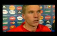 Podolski interview after Germany vs Poland