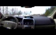 Volvo XC60 pokonuje stromy podjazd