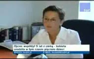 5 dzieci z własną córką - areszt dla ojca