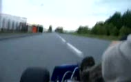 Gokart z silnikiem Hayabusy