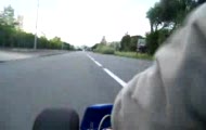 Gokart z silnikiem Hayabusy 1