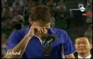 Federer płacze