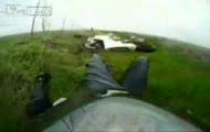 Wypadek motocyklowy - STRASZNE!