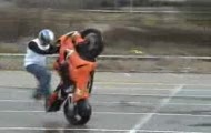 taniec na motorze Honda cbr 1000cc xxx