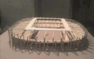 Stadion Narodowy z zapałek xxx
