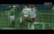 Błąd Boruca w meczu Irlandia Północna - POLSKA (3:2) 28.03.2009