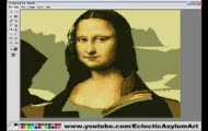 Mona Lisa in MS Paint