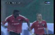 Polonia - Legia Warszawa (bramka Edsona z rzutu wolnego)