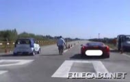 Smart vs. Ferrari