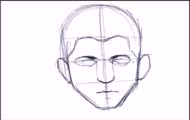Sketching a Face- Basic Proportions