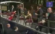 Samochód wjechał w tłum