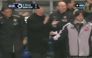 Bramka Scholesa w meczu z Aston Villa