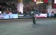 Mistrzostwa Świata Streetbike Freestyle Zurich - przejazd Rafała Pasierbka
