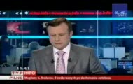 Dachował autobus na zakopiance