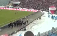 Zadyma Wielkie Derby Śląska 2009 Ruch vs. Górnik cz.1