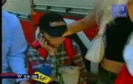 Wybuchła opona autobusu