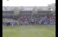 Legia - Wisła Kraków zadyma