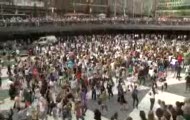 Flashmob ku czci Michalel'a Jackson'a