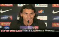 Oficial Zlatan Ibrahimovic Camp Nou 1/2 (27.07.09)