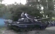 Czołg vs. samochody