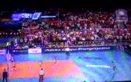 Piłka meczowa w meczu POLSKA - Rosja [Mistrzostwa Europy - Łódź 2009]