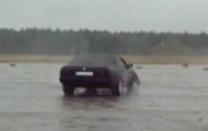 BMW e32 750 -lotnisko wojskowe Piła 2009