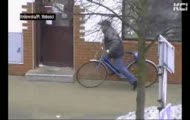 Złodziej na rowerze daleko nie ujechał