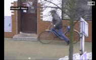Ukradł rower i... daleko nie ujechał