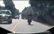 Epic fail wypadek motocyklowy
