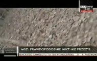 Relacja z miejsca katastrofy Tupolewa, w której zginął prezydent RP Lech Kaczyński