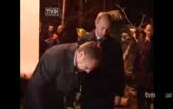 Tusk i Putin na miejscu tragedii
