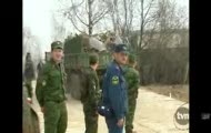 Wywożenie elementów samolotu prezydenckiego TU-154