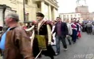 Mieszkańcy Lublina zatańczyli na deptaku poloneza