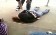 Laska próbuje wykonać backflipa - epicfail