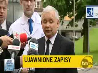 JAROSŁAW KACZYŃSKI KOMENTUJE OPUBLIKOWANY STENOGRAM