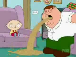 family guy wymioty