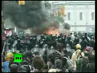 Protest przeciwko G20 w Toronto