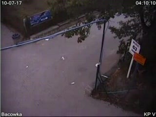 Poszukiwania Iwony Wieczorek - Nagranie z monitoringu.