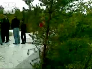 Nagranie z rozbitego samolotu
