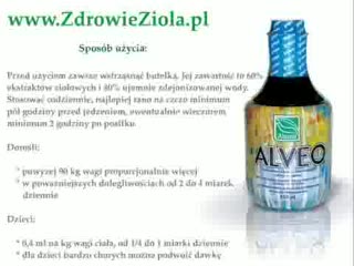Sposób użycia preparatu Alveo - www.zdrowieziola.pl