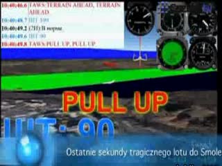 Ostatnie sekundy tragicznego lotu TU 154
