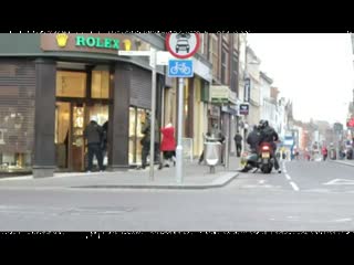 Granny Armed With Handbag Fights Of Jewellery Robbers Smash and Grab,Northampton England