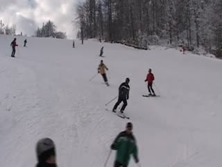 Upadek prezydenta na nartach