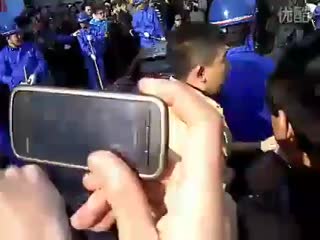 Lamborghini Gallardo zniszczone w ramach protestu