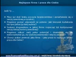 Najlepsza firma i praca dla Ciebie – Strategia wyboru cz. 1