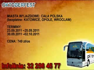 OKTOBERFEST - Wycieczki dla firm - wyjazdy integracyjne