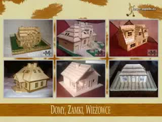 Modele z zapałek